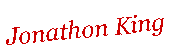 Text Box: Jonathon King